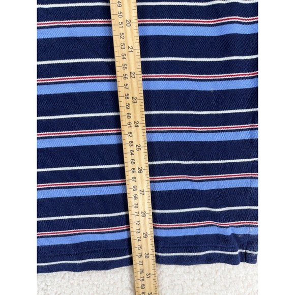 Polo by Ralph Lauren 1/4 Button Down Men's Multicolor Striped Shirt Size 2XL - Picture 12 of 12